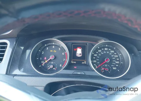 2016 Volkswagen Golf Gti S 2-Door из США, поврежденный, VIN 3VWTT7AU2GM005834